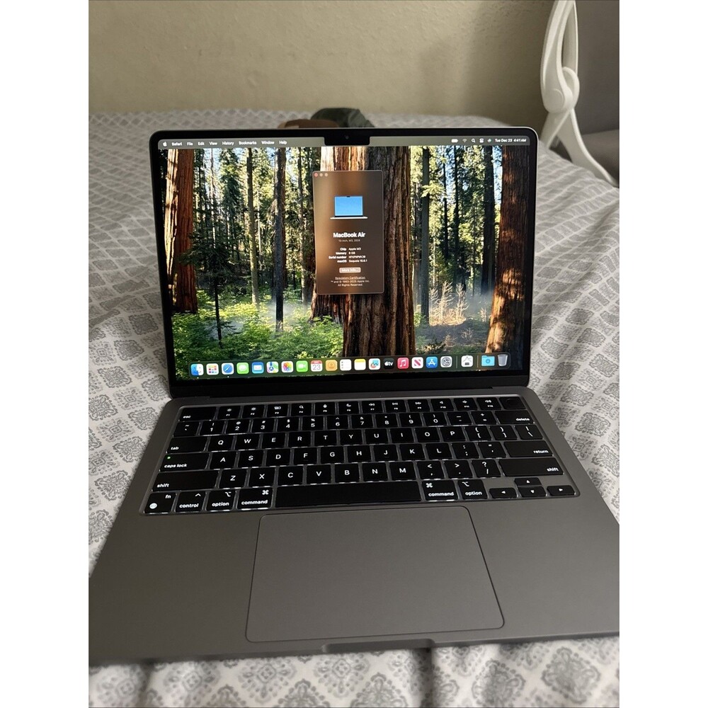 Apple MacBook Air 13 in 2024 Midnight/Apple M3 4.05 GHz, 256 GB 8 GB 8-Core